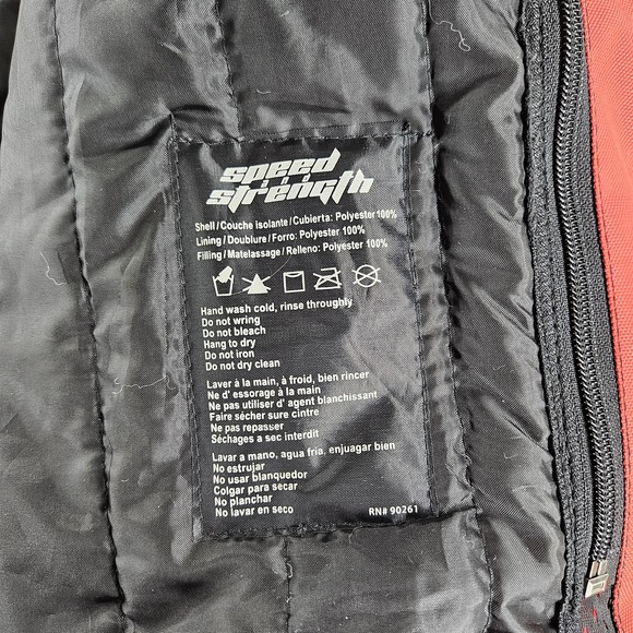 Speed and Strength Jacket‎ Womens 2XL Red To The Nines Motorcycle Textile Riding - Picture 16 of 16